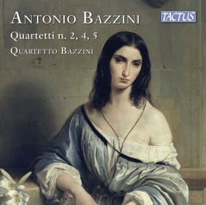 Bazzini Antonio - String Quartets Nos. 2, 4, & 5 ryhmässä CD @ Bengans Skivbutik AB (4162276)