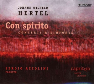 Hertel Johann Wilhelm - Con Spirito ryhmässä CD @ Bengans Skivbutik AB (4162401)