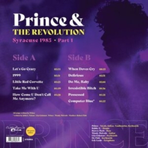 Prince - Syracuse 1985 Part 1 ryhmässä VINYYLI @ Bengans Skivbutik AB (4163051)