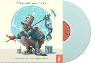 Travie Mccoy - Never Slept Better (Blue Vinyl Lp) ryhmässä VINYYLI @ Bengans Skivbutik AB (4163178)