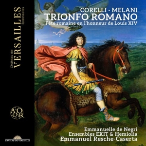 Corelli Arcangelo Lulier Giovann - Corell & Melani: Trionfo Romano ryhmässä CD @ Bengans Skivbutik AB (4163970)