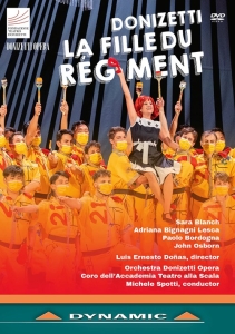 Donizetti Gaetano - La Fille Du Regiment (Dvd) ryhmässä DVD & BLU-RAY @ Bengans Skivbutik AB (4163986)
