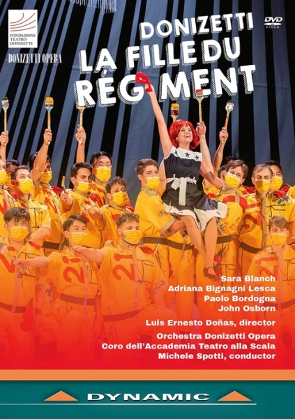 Donizetti Gaetano - La Fille Du Regiment (Dvd) ryhmässä Externt_Lager / Naxoslager @ Bengans Skivbutik AB (4163986)