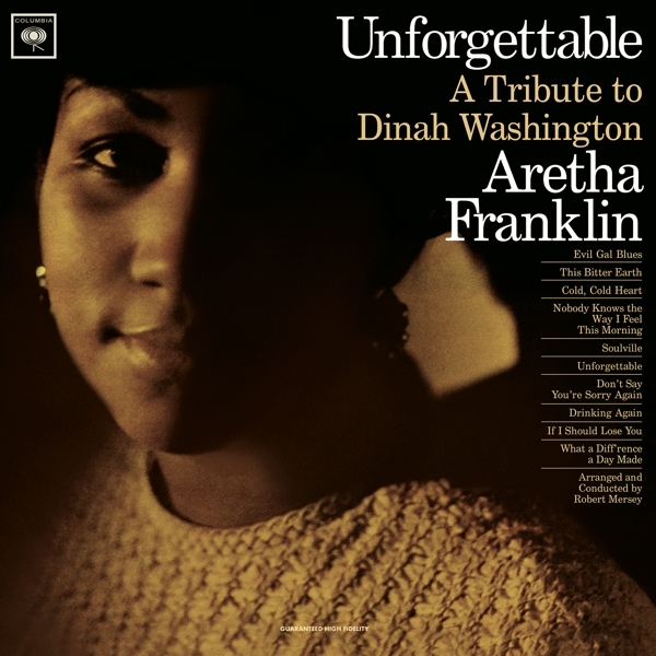 Aretha Franklin - Unforgettable - Tribute To Dinah Washington ryhmässä VINYYLI / RNB, Disco & Soul @ Bengans Skivbutik AB (4164877)