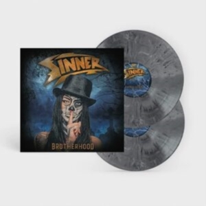 Sinner - Brotherhood (White/Black Vinyl) ryhmässä VINYYLI @ Bengans Skivbutik AB (4165616)