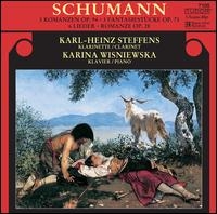 Schumann Robert - 3 Romanzen, Op. 94 / Fantasiestücke ryhmässä CD @ Bengans Skivbutik AB (4166705)