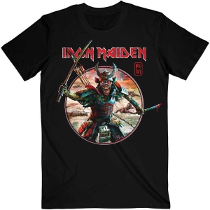 Iron Maiden - Eddie Warrior Circle Uni Bl ryhmässä Minishops / Iron Maiden @ Bengans Skivbutik AB (4166820r)