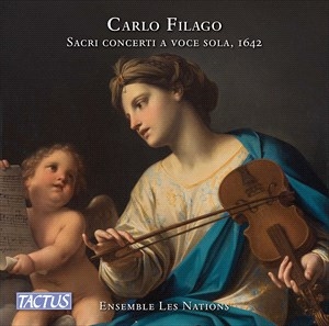 Filago Carlo - Sacri Concerti A Voce Sola ryhmässä CD @ Bengans Skivbutik AB (4167504)