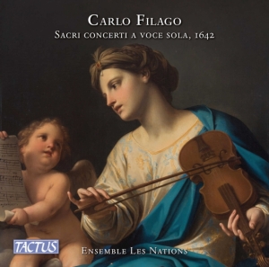 Filago Carlo - Sacri Concerti A Voce Sola ryhmässä CD @ Bengans Skivbutik AB (4167504)