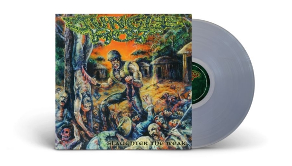 Jungle Rot - Slaughter The Weak (Clear Vinyl Lp) ryhmässä VINYYLI / Hårdrock/ Heavy metal @ Bengans Skivbutik AB (4169598)