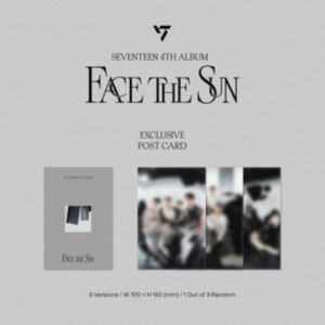 Seventeen - Seventeen 4Th Album 'face The Sun'/ ryhmässä CD @ Bengans Skivbutik AB (4170606)