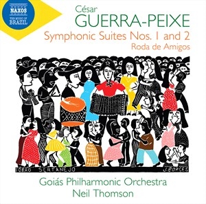 Guerra-Peixe Cesar - Symphonic Suites Nos. 1 & 2 Roda D ryhmässä CD @ Bengans Skivbutik AB (4170756)