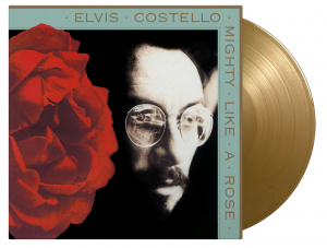Costello Elvis - Mighty Like A Rose (Ltd. Gold Vinyl) ryhmässä VINYYLI @ Bengans Skivbutik AB (4171335)