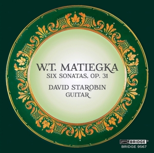 Starobin David - Matiegka: Six Sonatas, Op. 31 ryhmässä CD @ Bengans Skivbutik AB (4171593)