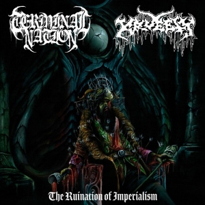 Terminal Nation / Kruelty - Ruination Of Imperialism (Black Vin ryhmässä VINYYLI @ Bengans Skivbutik AB (4171663)