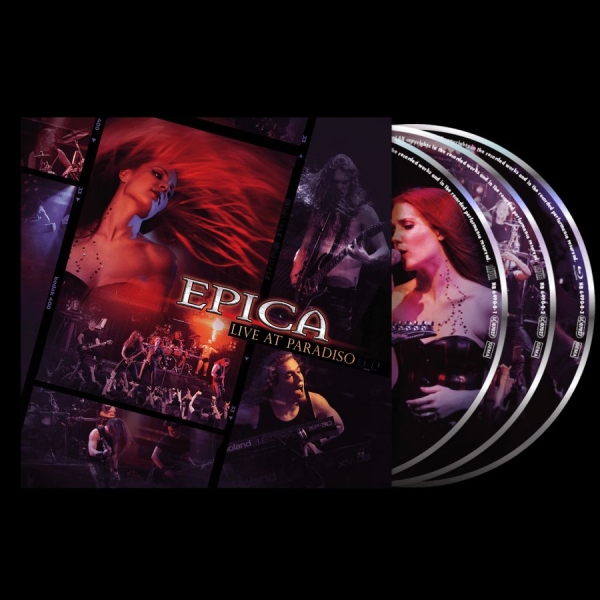 Epica - Live At Paradiso (2CD , BluRay) ryhmässä CD / Myydyimmät @ Bengans Skivbutik AB (4171691)