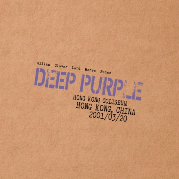 Deep Purple - Live In Hong Kong 2001 (Purple Marb ryhmässä VINYYLI / Hårdrock/ Heavy metal @ Bengans Skivbutik AB (4171882)