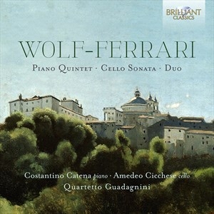 Wolf-Ferrari Ermanno - Quartet, Op.6 Sonata, Op.30 Duo, ryhmässä CD @ Bengans Skivbutik AB (4171924)