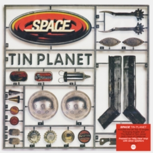 Space - Tin Planet (Clear/Silver Vinyl) ryhmässä VINYYLI @ Bengans Skivbutik AB (4172074)