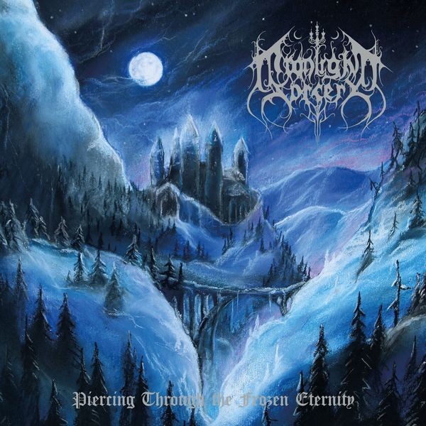 Moonlight Sorcery - Piercing Through The Frozen Eternit ryhmässä VINYYLI / Hårdrock/ Heavy metal @ Bengans Skivbutik AB (4172486)