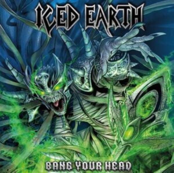 Iced Earth - Bang Your Head (2 Lp Blue Vinyl) ryhmässä VINYYLI / Hårdrock/ Heavy metal @ Bengans Skivbutik AB (4172673)