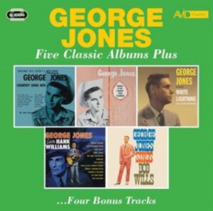 George Jones - Five Classic Albums Plus ryhmässä CD @ Bengans Skivbutik AB (4174090)