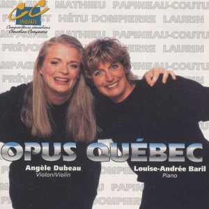 Dubeau Angèle - Opus Quebec ryhmässä CD @ Bengans Skivbutik AB (4175402)
