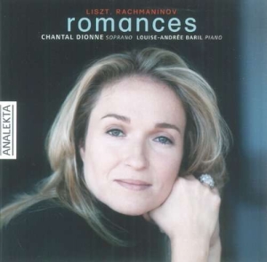 Dionne Chantal - Liszt/Rachmaninov: Romances ryhmässä CD @ Bengans Skivbutik AB (4176321)
