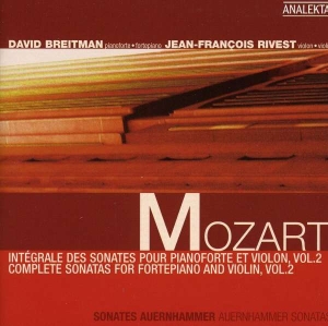 Rivest Jean-Francois Breitman Da - Mozart: Complete Sonatas For Fortep ryhmässä CD @ Bengans Skivbutik AB (4176338)