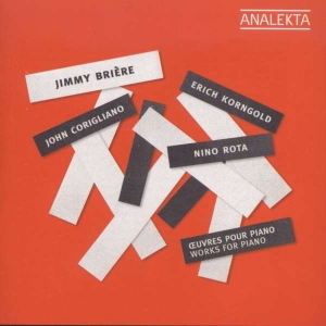 Briere Jimmy - Works For Piano ryhmässä CD @ Bengans Skivbutik AB (4176754)