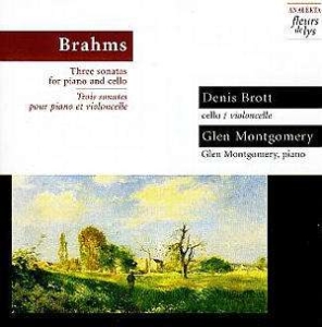 Brott Denis Montgomery Glen - Brahms: Three Sonatas For Piano And ryhmässä CD @ Bengans Skivbutik AB (4176765)