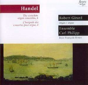 Girard Robert - Händel: Complete Organ Concertos, V ryhmässä CD @ Bengans Skivbutik AB (4176771)