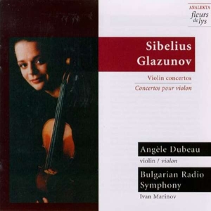 Dubeau Angèle - Sibelius, Glazunov: Violin Concerto ryhmässä CD @ Bengans Skivbutik AB (4176774)