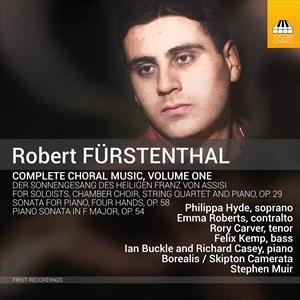 Furstenthal Robert - Complete Choral Music, Vol. 1 ryhmässä CD @ Bengans Skivbutik AB (4177149)