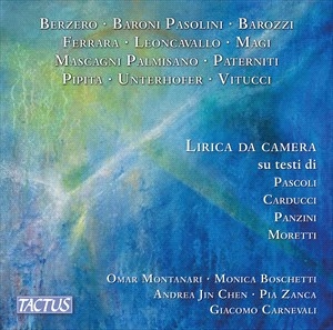 Various - Lirica Da Camera Su Testi Di Pascol ryhmässä CD / Myydyimmät @ Bengans Skivbutik AB (4177152)