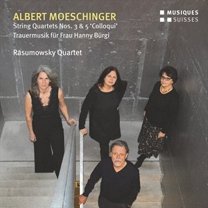 Moeschinger Albert - String Quartets Nos. 3 & 5 âColloqu ryhmässä CD @ Bengans Skivbutik AB (4177171)