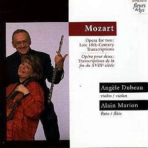 Dubeau Angèle Marion Alain - Mozart: Opera For Two - Late 18Th C ryhmässä CD @ Bengans Skivbutik AB (4177428)