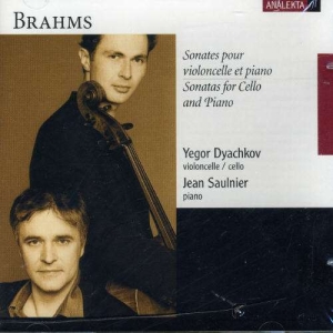 Dyachkov Yegor Saulnier Jean - Brahms: Sonatas For Cello And Piano ryhmässä CD @ Bengans Skivbutik AB (4178106)