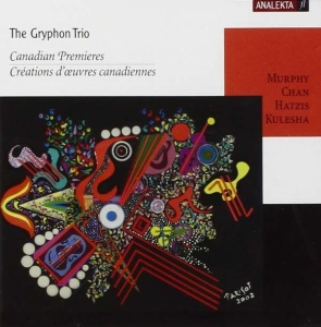 Gryphon Trio - Canadian Premieres ryhmässä CD @ Bengans Skivbutik AB (4178109)