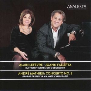 Lefèvre Alain Falletta Joann Bu - Mathieu: Concerto No.3 ryhmässä CD @ Bengans Skivbutik AB (4178122)