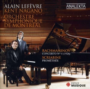 Lefèvre Alain Orchestre Symphoniq - Rachmaninov: Piano Concerto No. 4 ryhmässä CD @ Bengans Skivbutik AB (4178144)