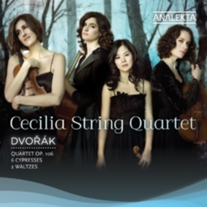 Cecilia String Quartet - Dvorak: Cypresses & String Quartet ryhmässä CD @ Bengans Skivbutik AB (4178153)