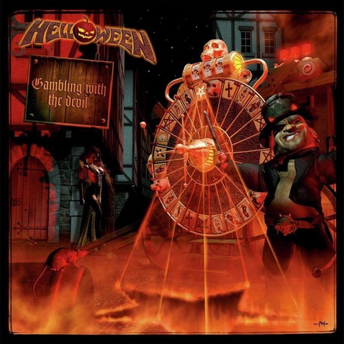 Helloween - Gambling With The Devil (Red/White ryhmässä VINYYLI / Hårdrock/ Heavy metal @ Bengans Skivbutik AB (4180196)