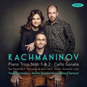 Rachmaninov Sergei - Piano Trio No.1 & 2 Cello Sonata ryhmässä CD @ Bengans Skivbutik AB (4180418)