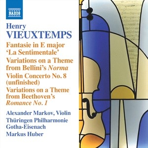 Vieuxtemps Henri - Fantasie 'La Sentimentale' Variati ryhmässä CD @ Bengans Skivbutik AB (4180841)