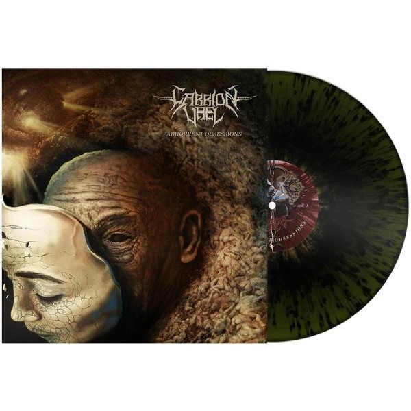 Carrion Vael - Abhorrent Obsessions (Tri-Color) ryhmässä VINYYLI / Hårdrock/ Heavy metal @ Bengans Skivbutik AB (4181289)