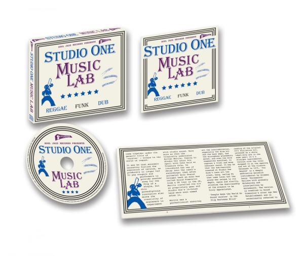 Soul Jazz Records Presents - Studio One Music Lab ryhmässä CD / Myydyimmät @ Bengans Skivbutik AB (4181380)