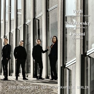 Puccini Giacomo Tchaikovsky Pyot - Verdi: String Quartet In E Minor T ryhmässä CD @ Bengans Skivbutik AB (4181465)