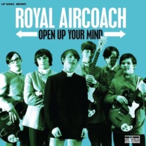 Royal Aircoach - Open Up Your Mind (Sky Blue Vinyl) ryhmässä VINYYLI @ Bengans Skivbutik AB (4182902)