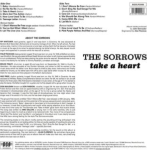 Sorrows - Take A Heart ryhmässä VINYYLI @ Bengans Skivbutik AB (4183099)
